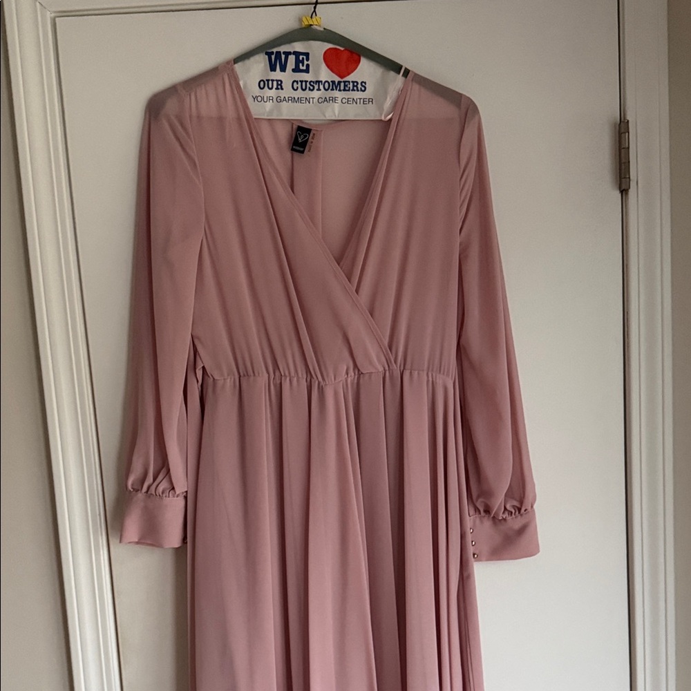 Windsor Blush Long Sleeve Dress